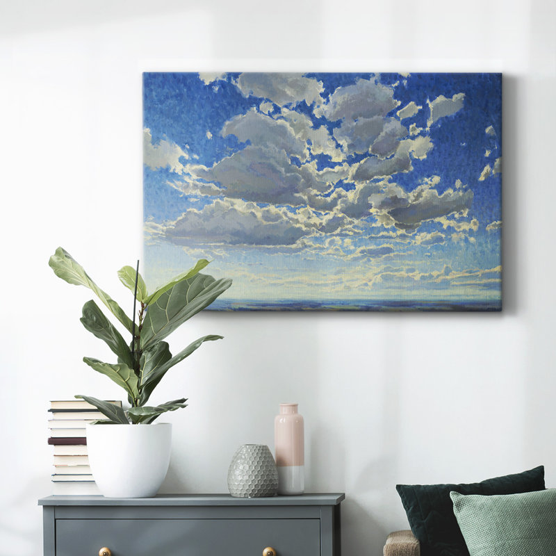 Cloudscape-Toile tendue avec châssis, H 18 po x l 27 po