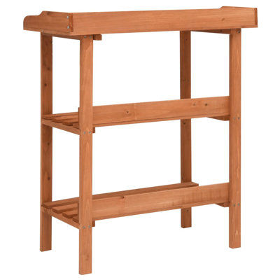 Plant Stand 29.9" x 14.6" x 35" Firwood