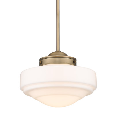 Luminaire suspendu style école 1 lumière Ingalls