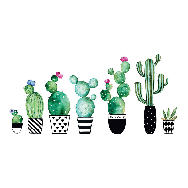 Plants & Flowers Non-Wall Damaging Wall Decal
