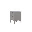 Losada 45cm W Steel Bedside Table-1856567990