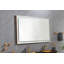 Miroir de salle de bain 60 po x 36 po à DEL avec cadre en aluminium, miroir de meuble-lavabo mural, anti-buée, mémoire, 3 couleurs, réglable en continu-1764986019-1764986016