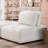 Aukeem 37'' Wide Extendable Armless Chair-877825152