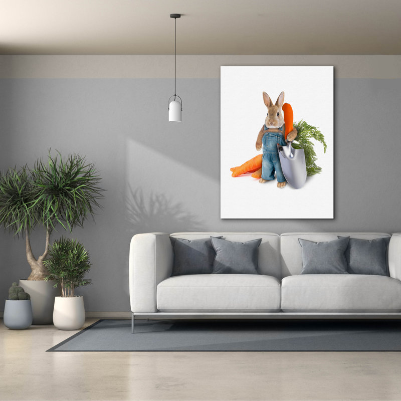  «Peter Rabbit» par John Hovenstine, art mural sur toile, 40 po x 54 po, H 54 po x l 40 po