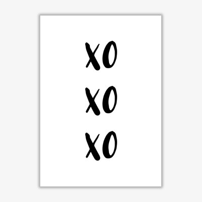 XOXOXO - Print