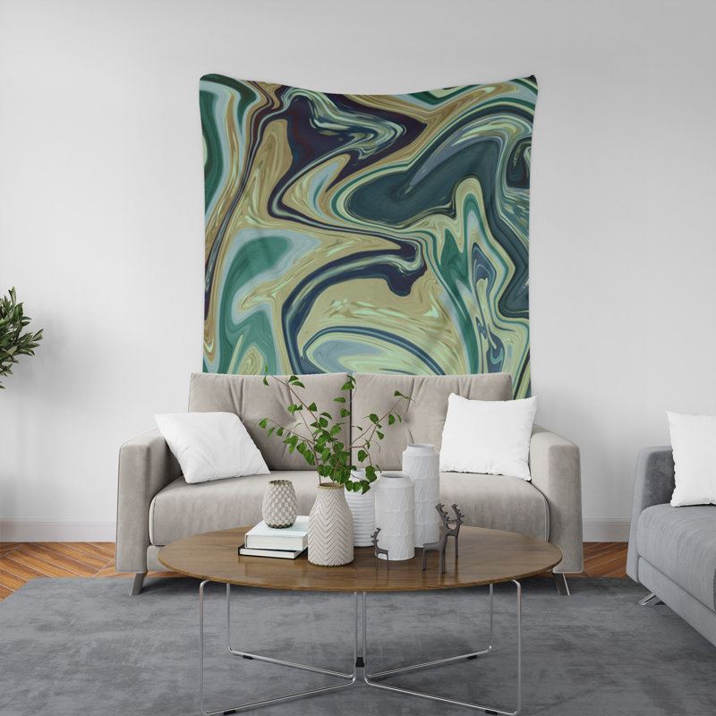 Tapisserie murale, H 88 po x l 104 po