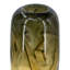 Vase en verre 5,5x5,5x13,4 "avec ambre et gris dégradé