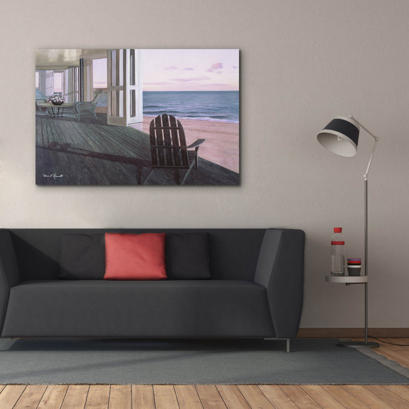 «Beach House» par Diane Romanello, H 40 po x l 60 po x P 1,5 po