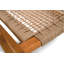 Chaise berçante d'extérieur avec porte-boisson Betsi Vega - Chaise en bois au fini naturel - Utilisation intérieure et extérieure