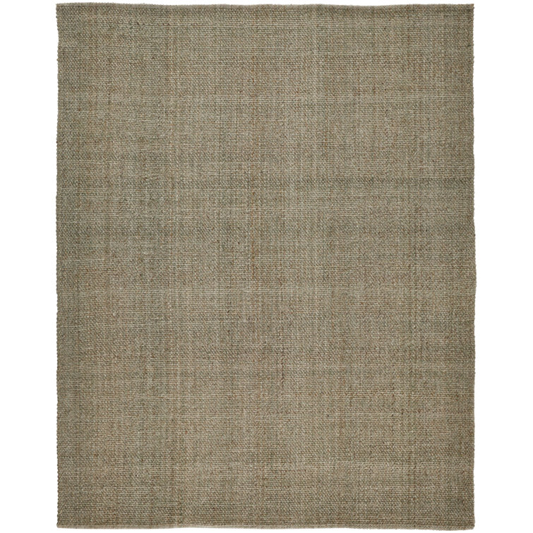Fleurette Handmade Green Rug