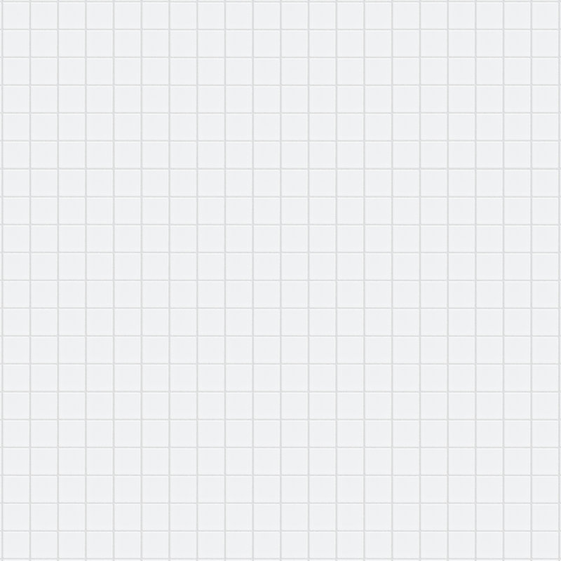 Metro Quad Matte White 11-3/4 in. x 11-3/4 in. Porcelain Mosaic Floor and Wall Tile