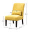 Fauteuil d'appoint sans accoudoirs avec coussin Pisano-107962789
