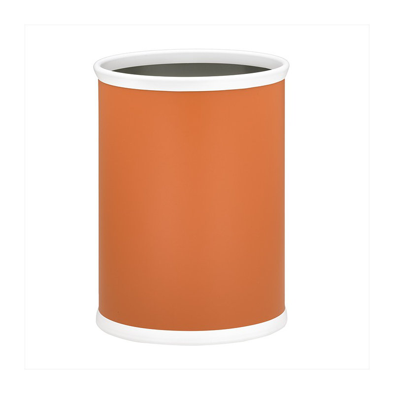 Corbeille pour déchets Haowen, Orange épicée