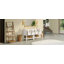 Ensemble de meuble-lavabo simple 60 po avec 5 tiroirs, ensemble de meuble-lavabo sur pied 60 po avec cadre en bois massif