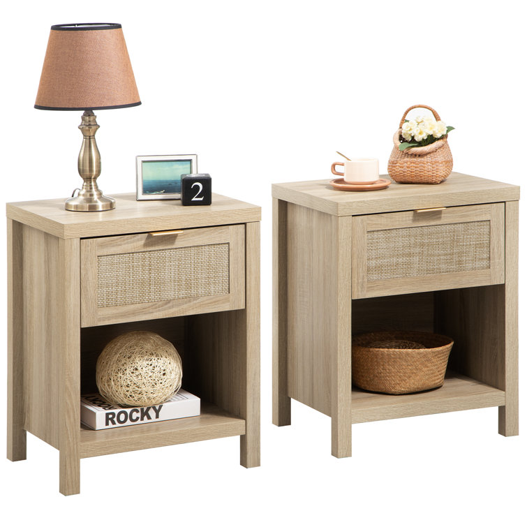 Alayha 1 - Drawer Nightstand in Oak