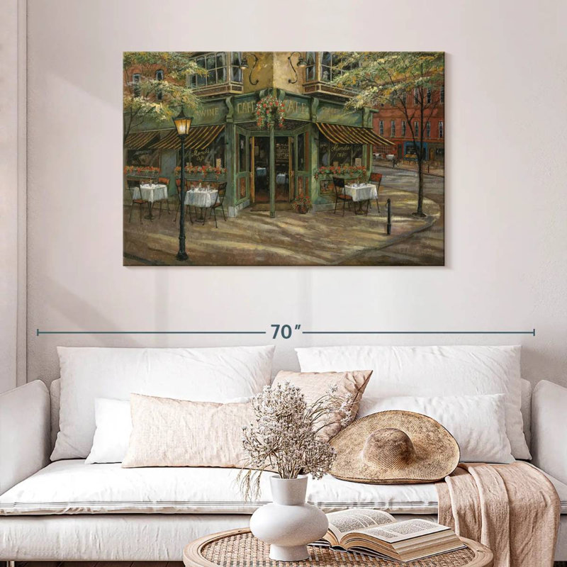 Lilie Mandi's Cafe, 30" H x 45" W