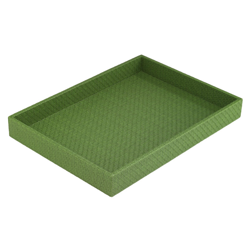 Wicker Decorative Tray, Grass