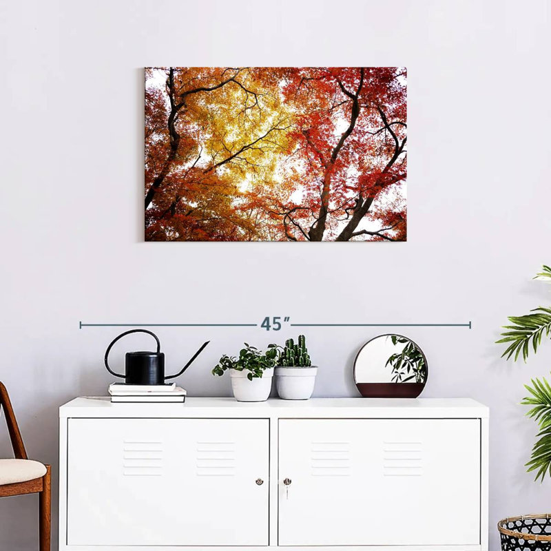 Harnek, feuilles d'automne ensoleillées, H 20 po x l 30 po