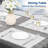 7 Piece  Wicker Patio Dining Set  9-Seat  Outdoor Sectional Cushions Sofa With Ottomans & Dining Table Porch Backyard Garden-782231617