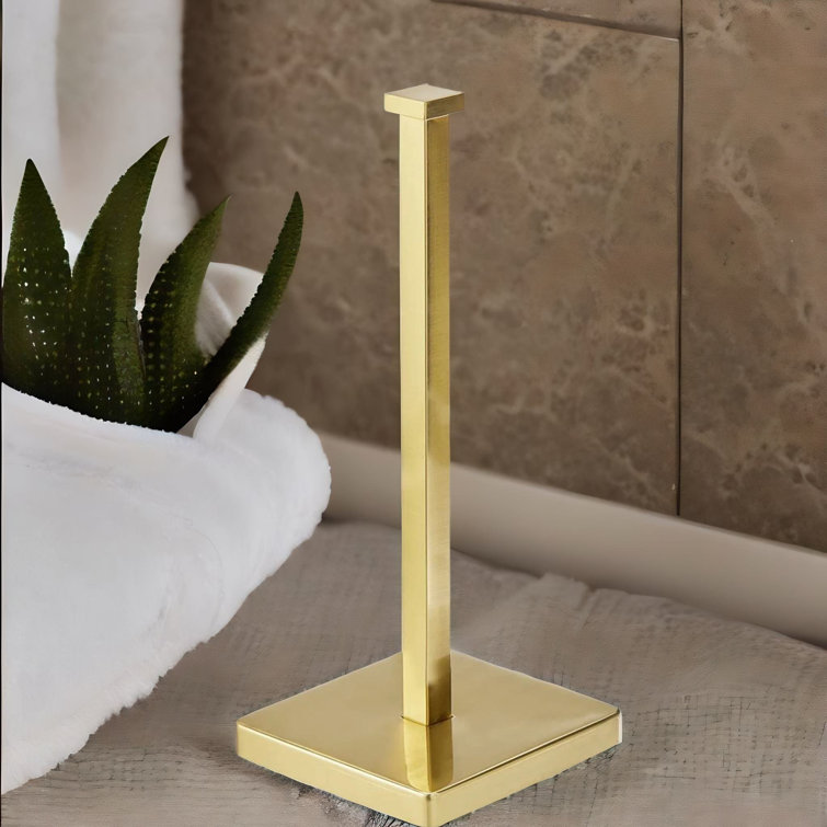 cangbaoge S0144708 Freestanding Toilet Paper Holder Finish: Gold