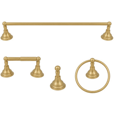 St. Lawrence 4-Piece Bathroom Accessory Hardware Set P4BSTL18
