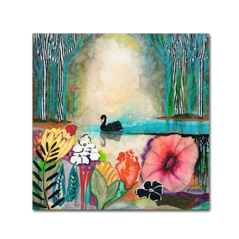 Berkley «Wonderment», reproduction sur toile tendue, H 14 po x l 14 po x P 2 po