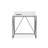 Harper-Rose Metal Base Writing Desk-1830090493