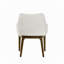 Kasha 19" W x 26" D x 34" H Chenille and Rubber Wood Side Chair (Set of 2)