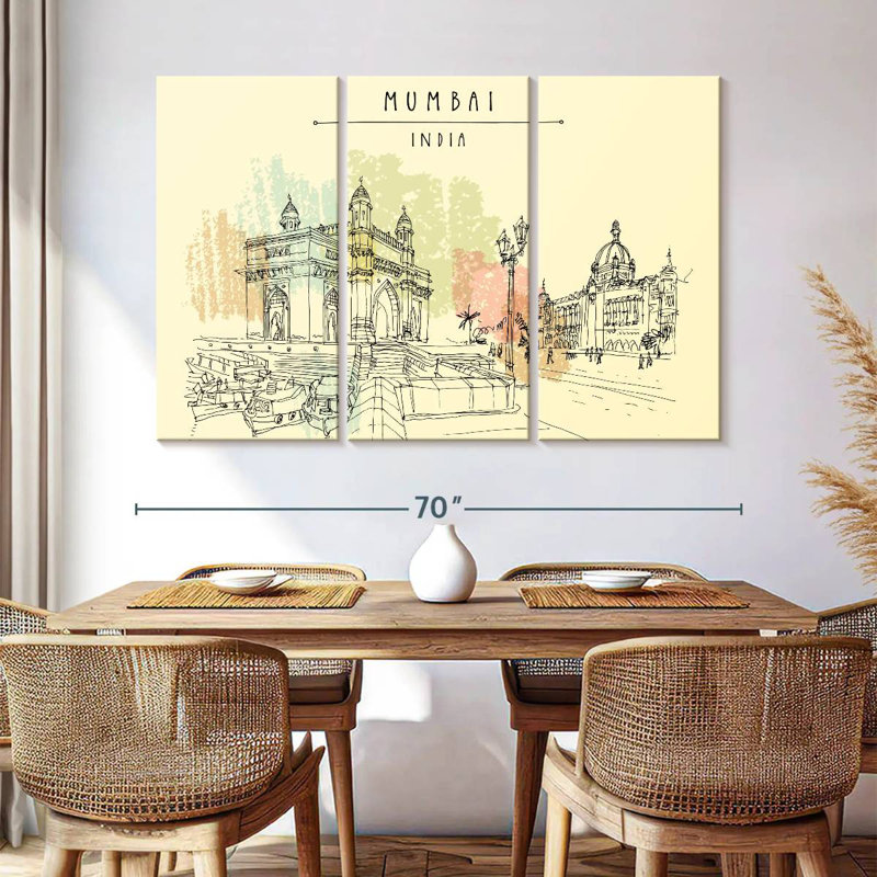 Rorry Mumbai, 42" H x 65" W
