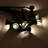 Black Solar Powered Metal Pathway Light
