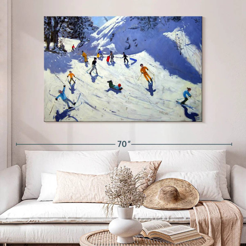 Alvord The Gully Belle Plagne, 34" H x 51" W