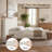 Muse Upholstered Wide Headboard Bed