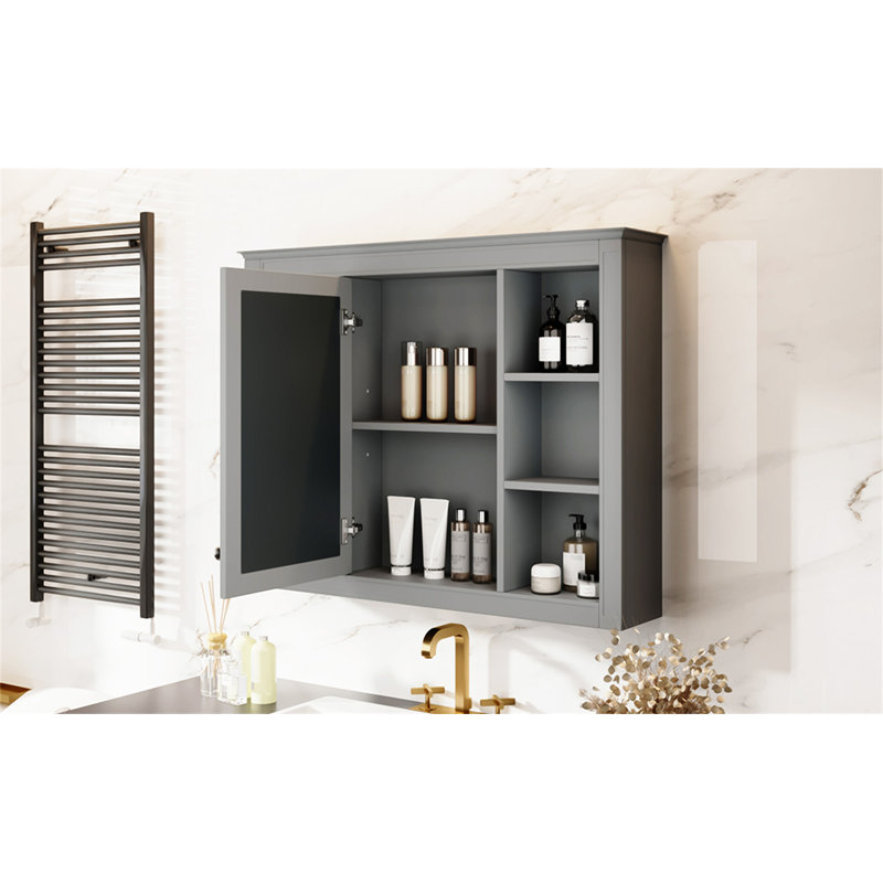 Pharmacie 35 po x 27,5 po, Gris