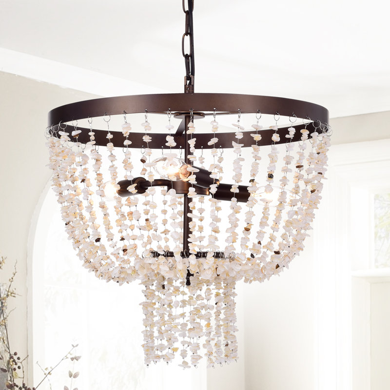 Addisyn 3 - Light Antique Bronze Unique/Statement Pendant