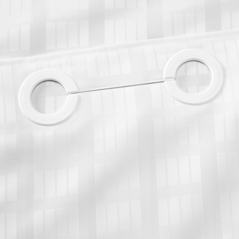 HOOK FREE SHOWER CURTAIN-71X77