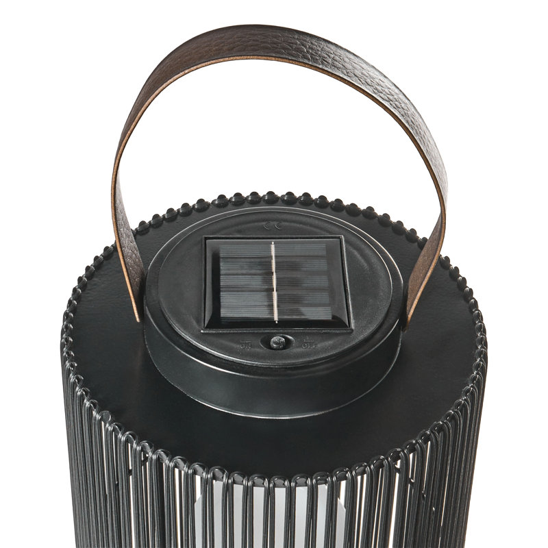 MACHILI 53cm Integrated LED Outdoor Lantern, Black