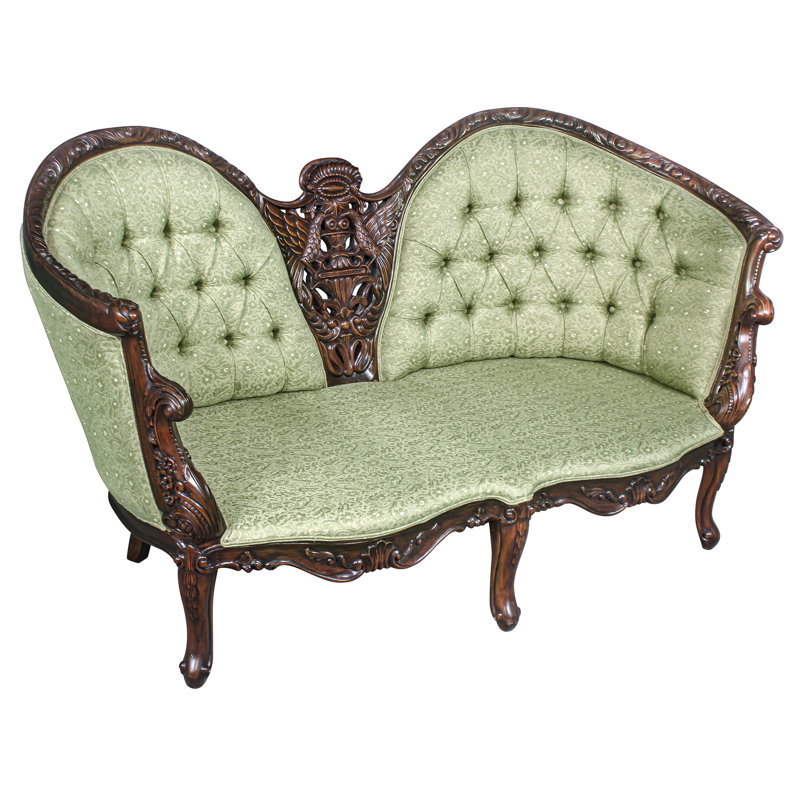 Garden Of Heavenly Delights Victorian Loveseat