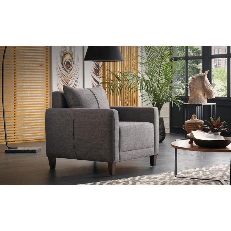 Chaise avec accoudoirs Selena Brown