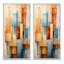 «Cubism Fragmented Perspectives», 2 pièces sur toile-2053102691-2053102690