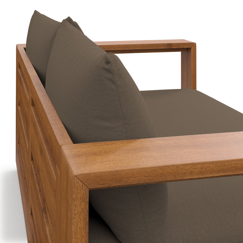 Causeuse d'extérieur en bois d'acacia Tahoe
