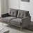 Balaton Upholstered 56.7'' Loveseat-1339224179