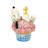 Peanuts by Jim Shore Snoopy Laying on Cupcake Birthday Figurine 5.3in H