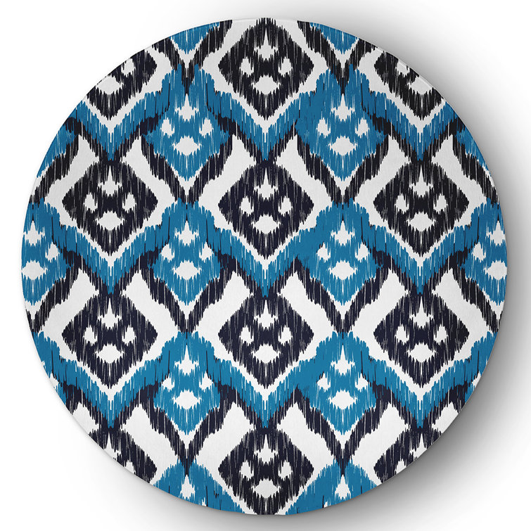 Chenille Ikat Indoor Rug