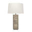 Canyon Wood Veneer Table Lamp, Sand Grey