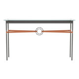 54 in. Glass Console Table