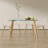 Kiyora Metal Leg Solid Back Dining Chair-2046455284-2024476980