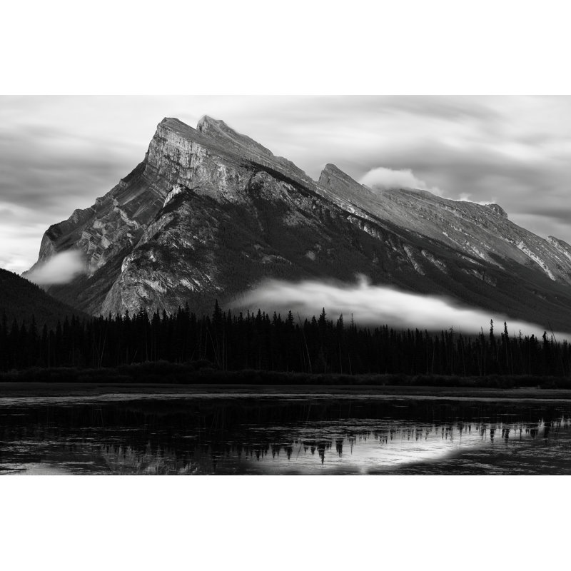 Mount Rundle - Wrapped Canvas Print, 20cm H x 30cm W x 3.8cm D