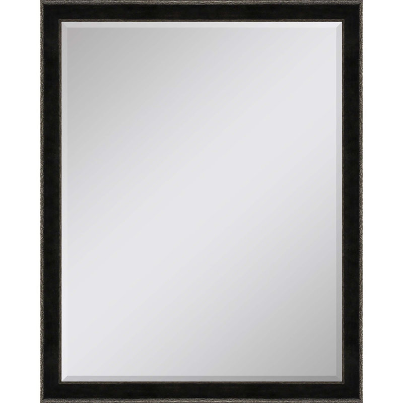 Beckner Wood Flat Wall Mirror, 53" x 41"
