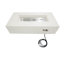 Madison 60" Propane Fire Pit Table Bundle Includes Wind Guard, Burner Lid, & Propane Tank Cover-2082953203