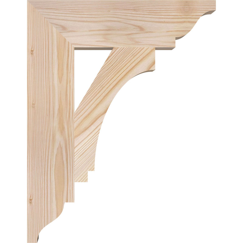 Support impérial traditionnel, H 18 po x l 3,5 po x P 14 po, Douglas (lisse)